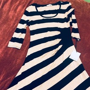 Calvin Klein striped dress. Tags still on!
